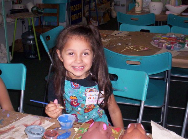 Hey Abby girl!  Whatcha painting?